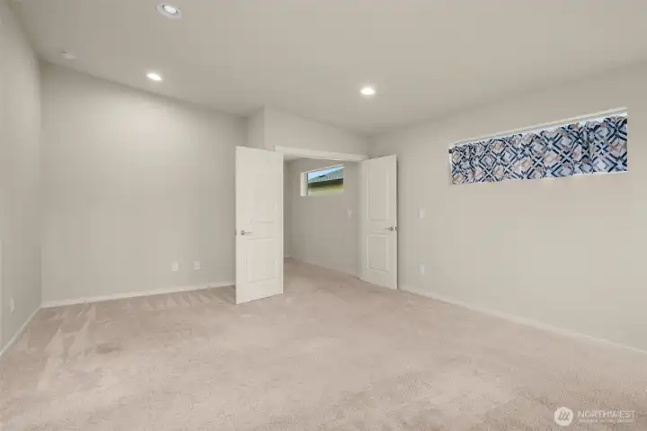 French doors into the primary suite