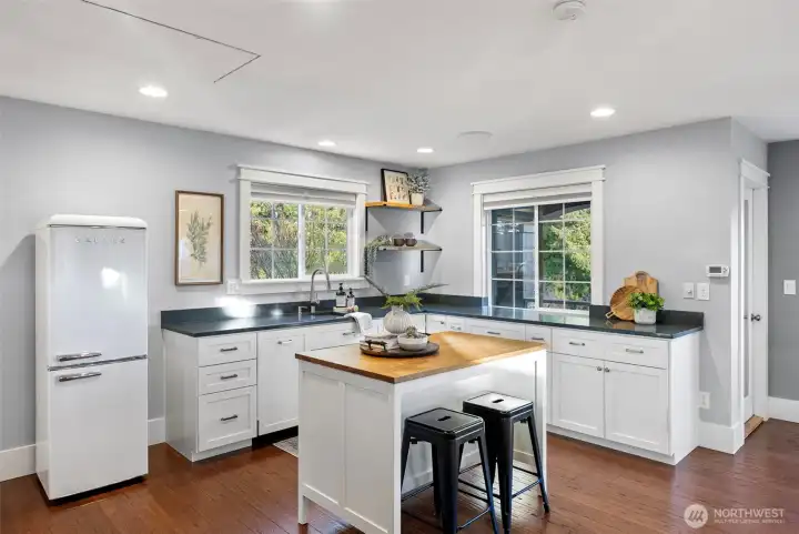Kitchen Above Garage