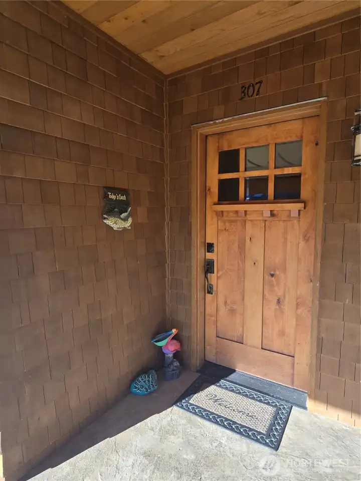 Beautiful entry door