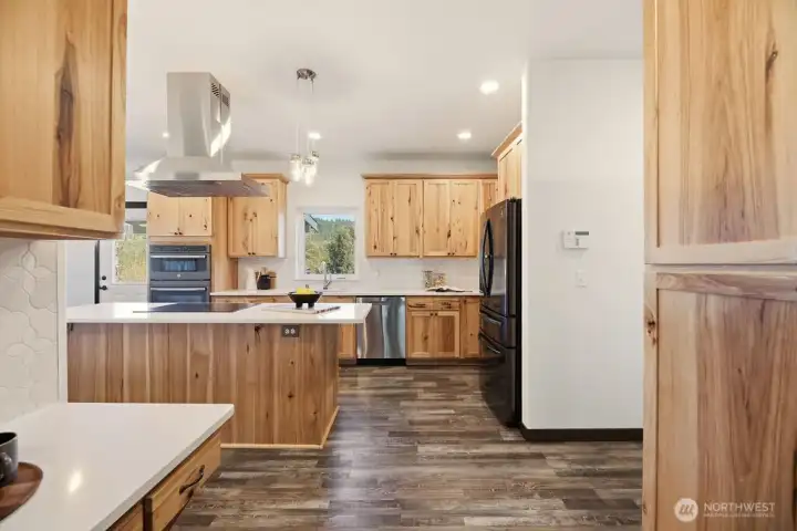 coffee bar and Pantry off kitchen