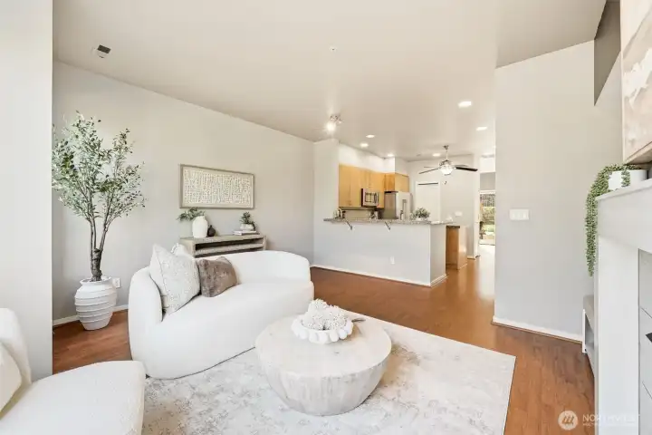 Light-Filled Living Room