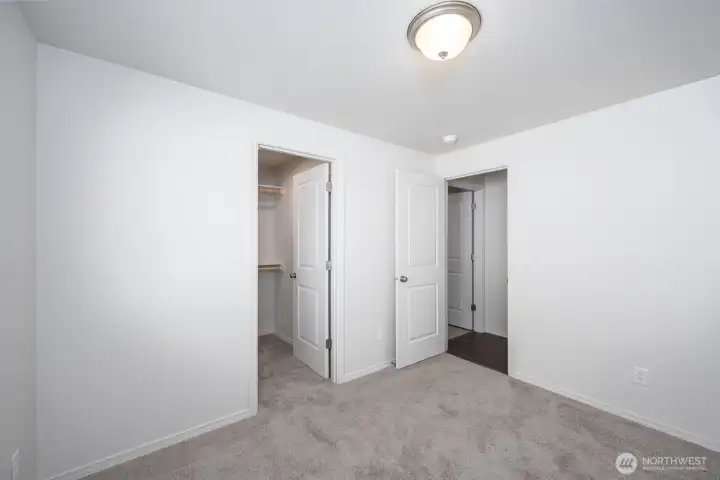 Walk in Closet for plenty of storage!