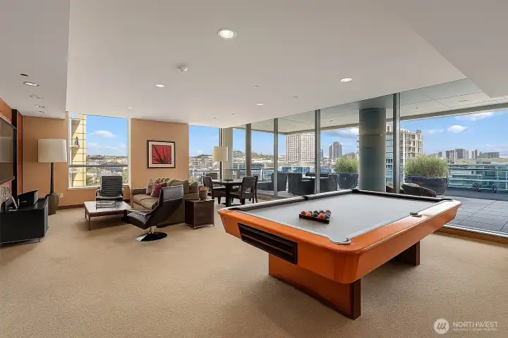 Resident's amenities - Game room