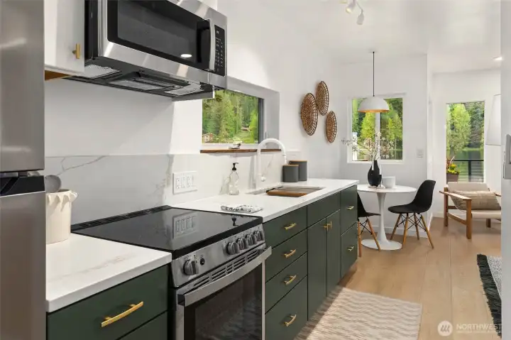 One of 2 bedroom on the main floor.
