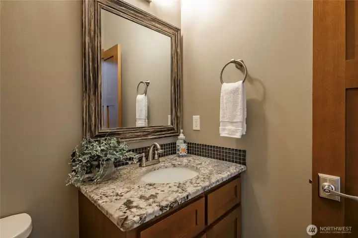 1/2 Bath on main floors. 1/2 Bath on main floors.
