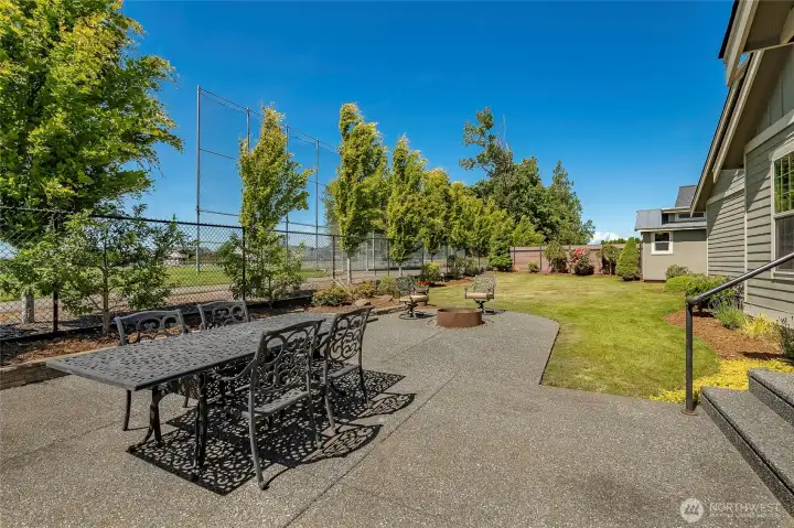 Extended patio for entertaining friends and family! Extended patio for entertaining friends and family!
