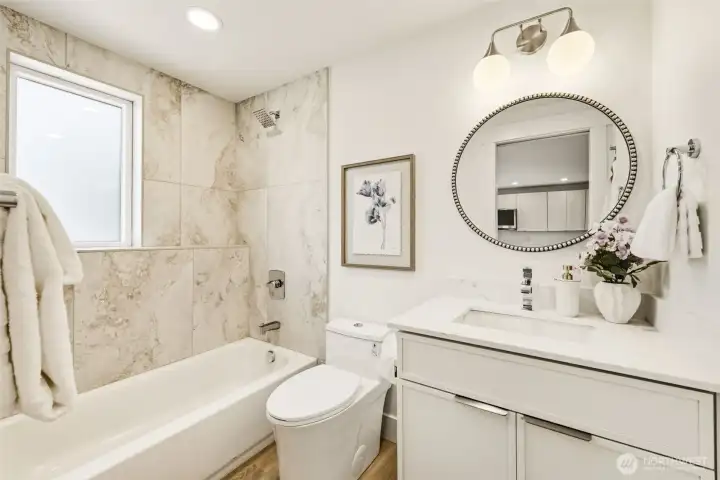 ADU full bathroom ADU full bathroom