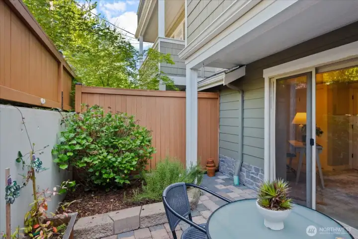 1 of 3 outdoor spaces