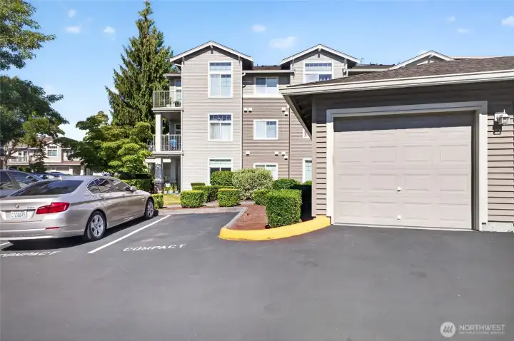 First garage is just off living room
