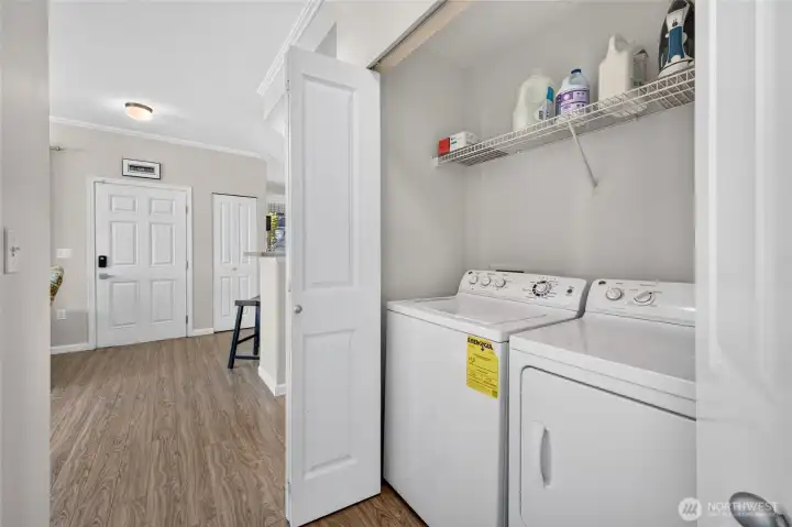 Laundry area