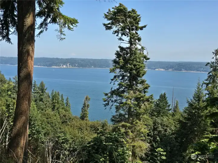 Stunning view of Port Susan & Mt. Baker