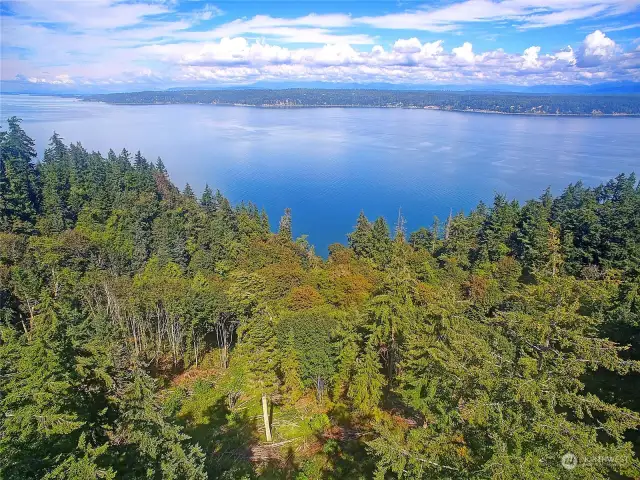 Ariel view of the private community of the Preserve