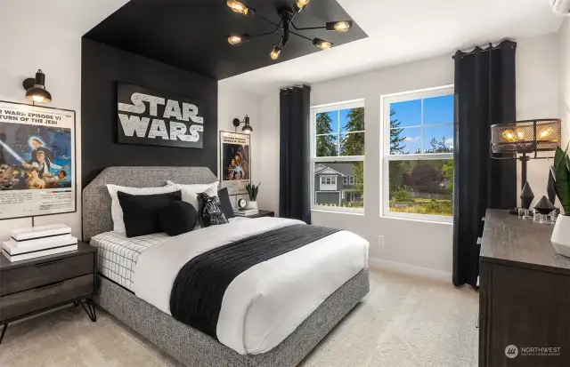 The awesome Star Wars room