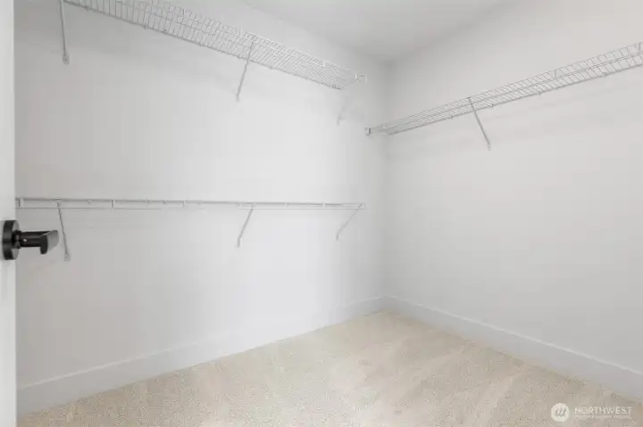 Primary closet