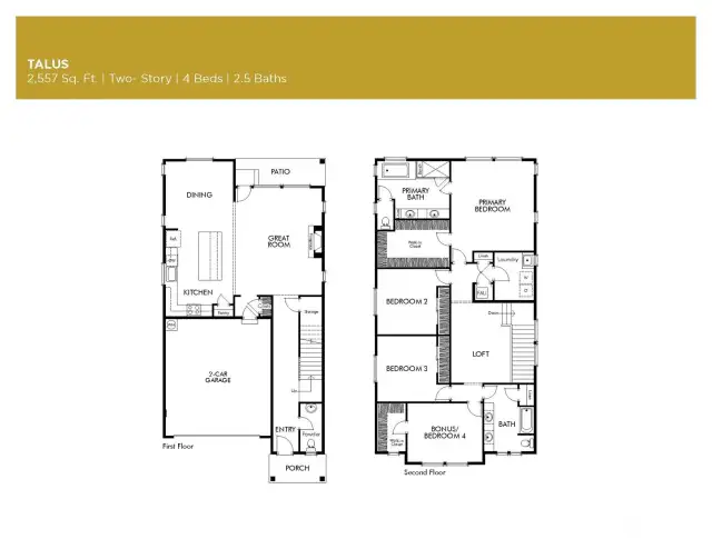 Talus Floorplan rendering