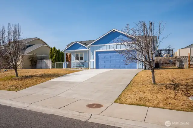 Potential for RV Parking to the right of the home.