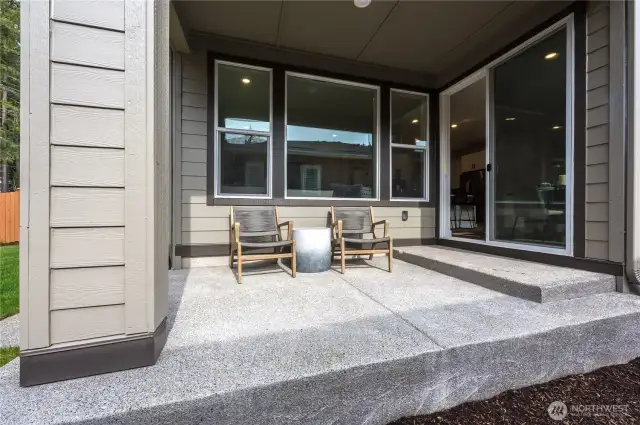 Covered Back Porch