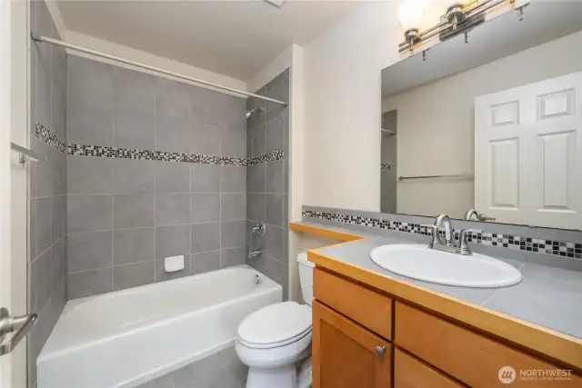 Two full bathrooms.
