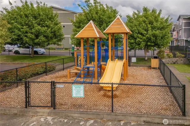Another view of the play area which is next to the swimming pool and clubhouse.