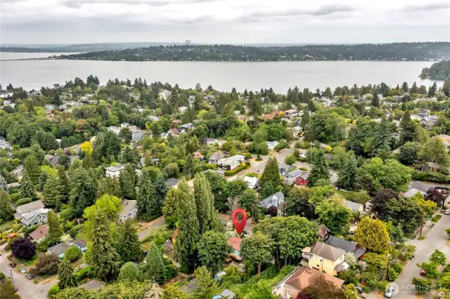 Lake Washington is close!
