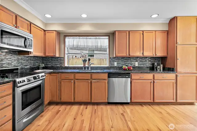 Tons of counter space and more!