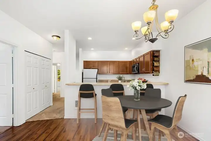 Enough space to host your next dinner party!