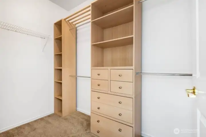 Lovely built-ins located in the second bedroom.