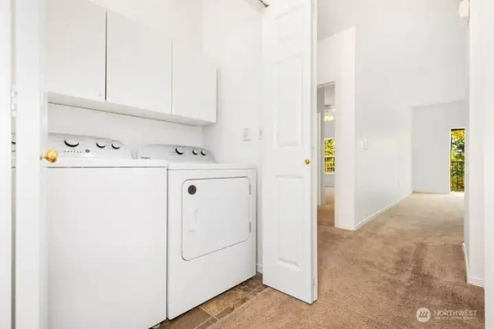 Brand new, in-unit washer & dryer!