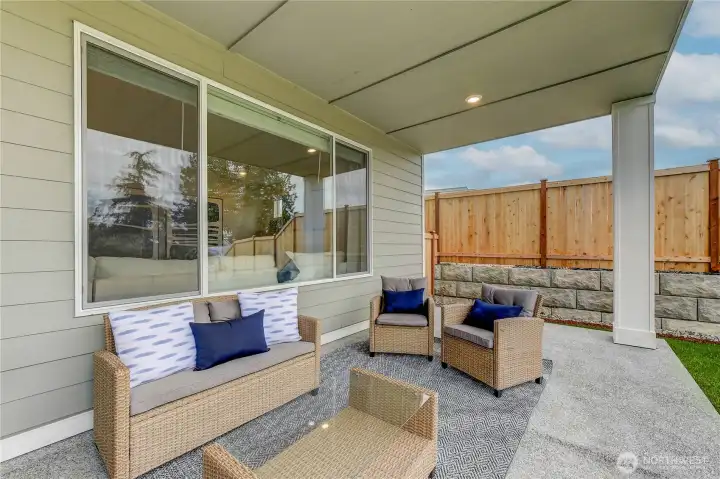 Pictures are a representation of model home