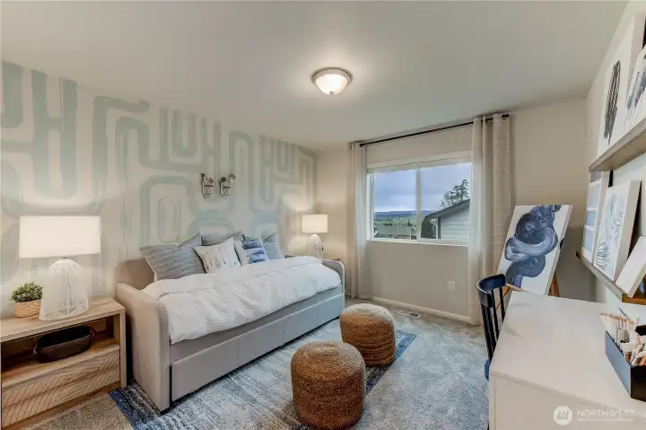 Pictures are a representation of model home