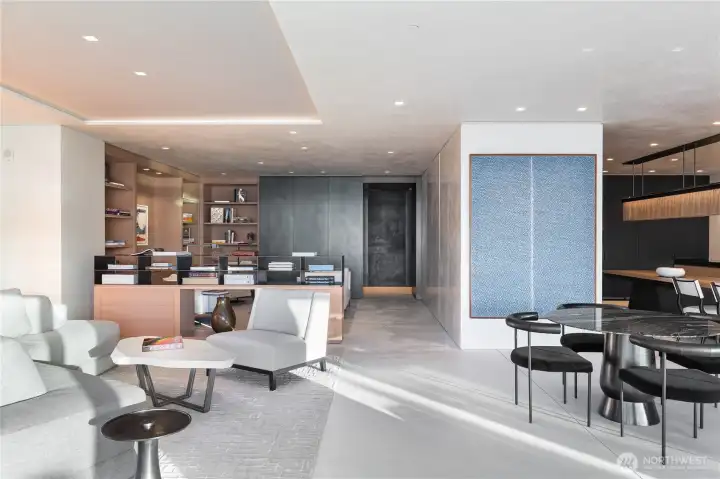 Open floor plan and flexibility.