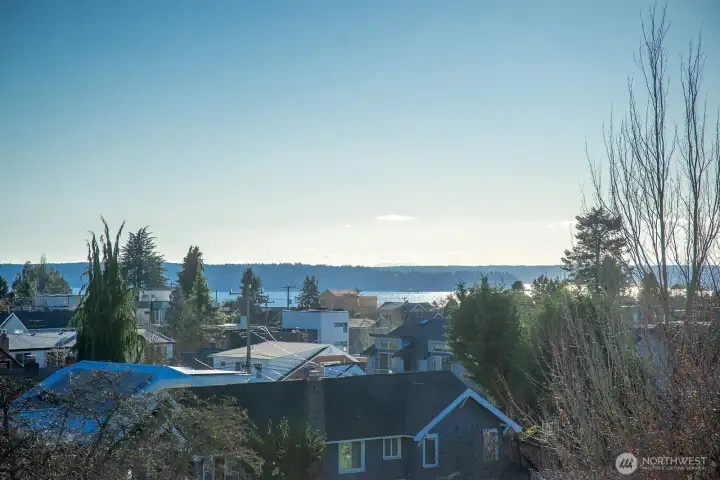Views of the Sound looking both SW and NW.