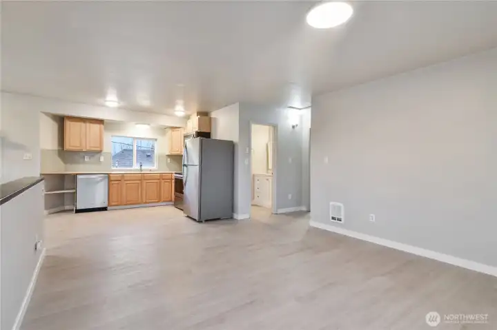 2nd kitchen upstairs w all SS appliances