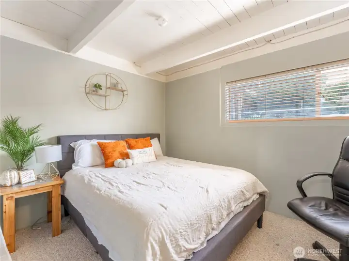 Fourth bedroom offering flexibility for guests or office.