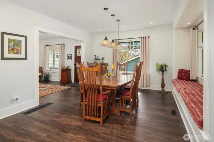 Dining Room, High Ceilings