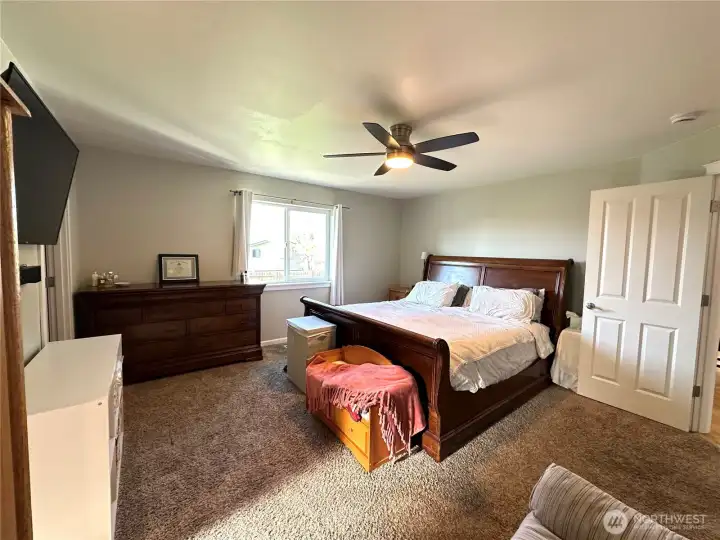 Primary bedroom on main level