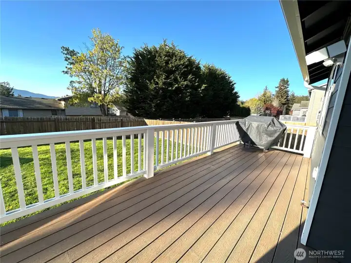 Back deck Back deck