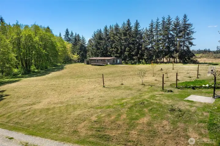 Second home and garden area