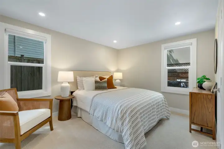 Main floor bedroom #1