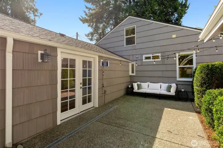 Back patio