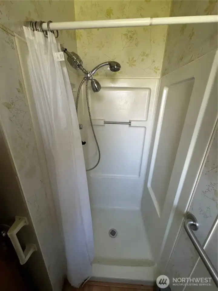 Shower in primary bath