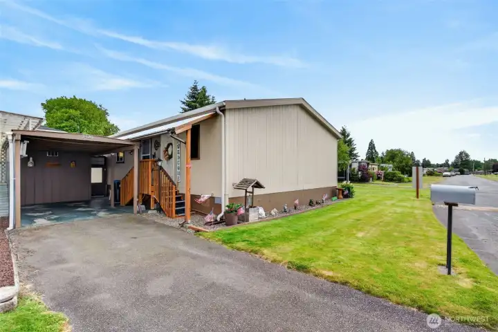 Carport/Back Door