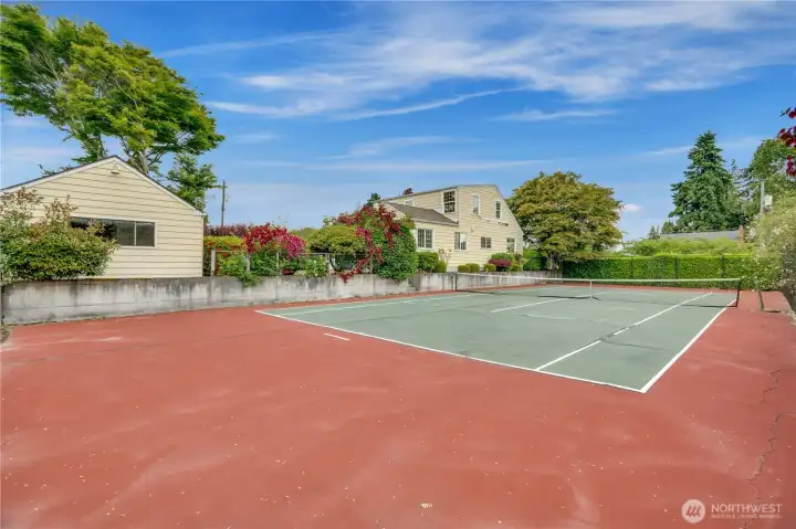 Full size sport court