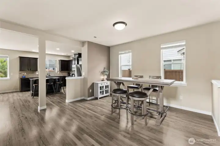 Large dining room