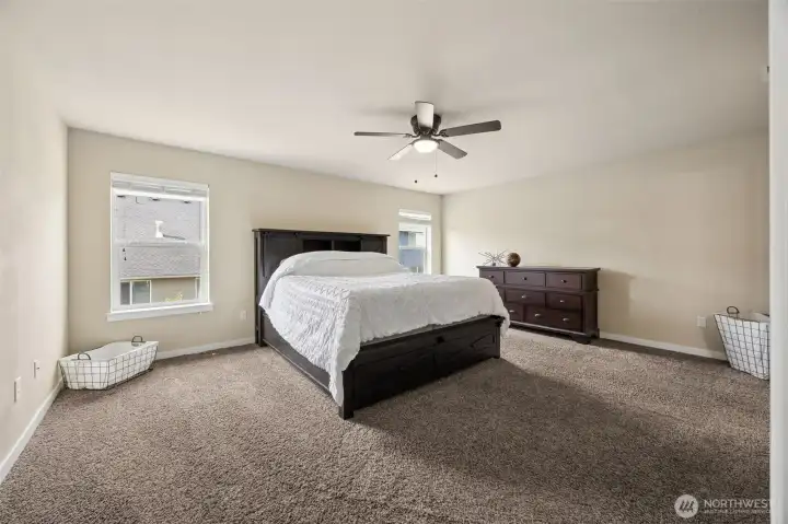 Large Oversized primary bedroom