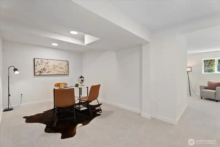 office area/flex space