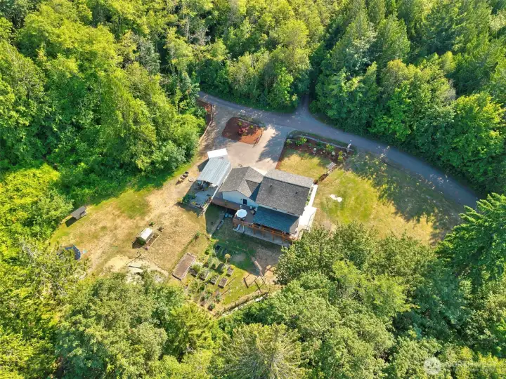 5 private acres