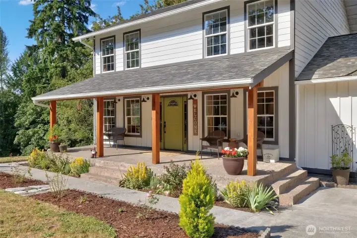 Inviting Front Porch