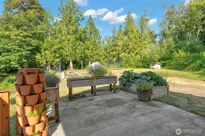 Ground Level Patio