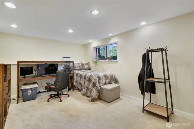 Bedroom #2, lower level